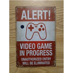 REPRO TIN SIGN