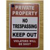 Image 1 : REPRO TIN SIGN