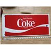 Image 1 : COKE ADVERTISING SIGN (METAL)