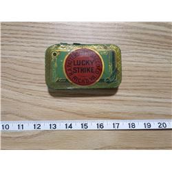 LUCKY STRIKE TOBACCO TIN