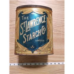 THE ST.LAWRENCE STARCH CO. TIN
