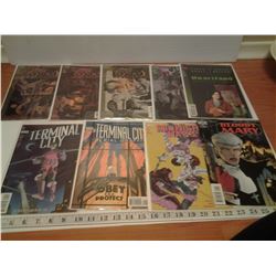 9 DC comics Vertigo & Helix