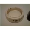 Image 2 : Black & White scotch whiskey/wedgewood cigarettes ashtrays