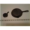Image 3 : 2 Cast iron pans
