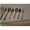 Image 3 : Simeon L George H Rogers company ladel, forks, spoons - antique