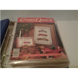 30 vintage cross stitch books