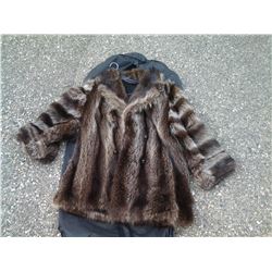 Mink Jacket Josephine Amuster, Calgary Canada (24" Waist, 36" Length, 14" Under Arm)