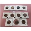 Image 1 : 1910-1920 1 cent (large cent), 11 total