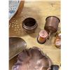 Image 5 : COPPER LOT INCLUDING COLEMAN OIL LAMP AND STOVE FILTER FUNNEL