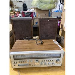 1 STEREO AND 2 SPEAKERS SEARS