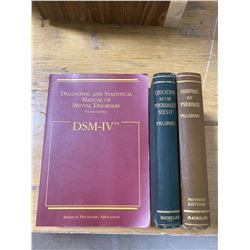 3 PSYCHOLOGY BOOKS 1921-2000'S