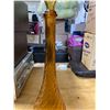 Image 3 : VINTAGE AMBER GLASS 27' TALL