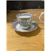 Image 2 : 2 ROYAL ALBERT TEA CUPS PRAIRIE CROCUS + SILVER BIRCH