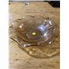 Image 6 : 3 DEPRESSION GLASS FLORAGOLD JEANETTE