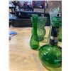 Image 3 : 6 PIECE GREEN GLASSWARE
