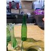 Image 7 : 6 PIECE GREEN GLASSWARE