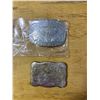 Image 1 : 2 SILVER BELT BUCKLES 1 IS STERLING DIABLO