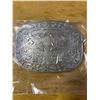 Image 3 : 2 SILVER BELT BUCKLES 1 IS STERLING DIABLO
