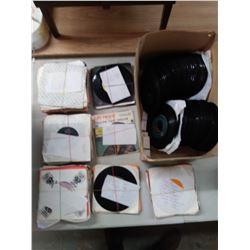 BOX OF 45 RPM RECORDS