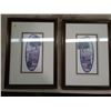 Image 1 : TWO FRAMED PRINTS "B. CUMMINS"