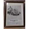 Image 3 : FIVE FRAMED CAR ADVERTISING