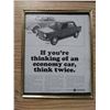 Image 5 : FIVE FRAMED CAR ADVERTISING