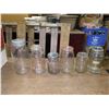Image 1 : 6 MASON JARS (DREY, BALL, ACME, GEM, ETC)
