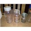 Image 2 : 6 MASON JARS (DREY, BALL, ACME, GEM, ETC)