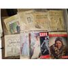 Image 1 : LOT OF OLD NEWSPAPERS & MAGAZINES ( STAR WEEKLY, HBC, EDMONTON JOURNAL, ETC)
