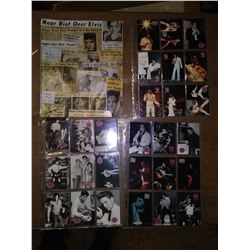 ELVIS COLLECTOR CARDS & MAGAZINE