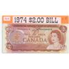 Image 1 : 1974 Canadian $2.00 banknote - Extremely fine