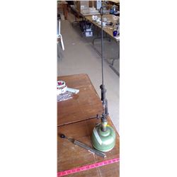 Lantern with Green Base and Pump