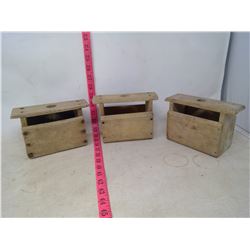 3 Butter Press Forms