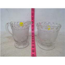 Cream and Sugar "Nugget" 1875-1925