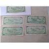 Image 5 : Set of 5 - 1954 $1 Bills