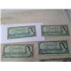 Image 2 : Set of 10 - 1954 $1 Bills