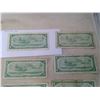 Image 5 : Set of 10 - 1954 $1 Bills