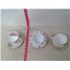 Image 2 : 3 China Cups and Saucers