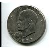 Image 1 : USA Eisenhower Silver Dollar - 1977