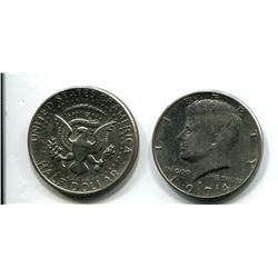 1971, 1974 USA Half Dollar