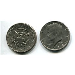 1971, 1972 USA Half Dollar