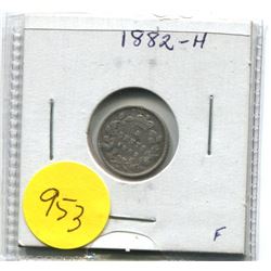 1882H Victoria Five Cents