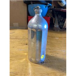 VINTAGE PURE ALUMINUM BOTTLE WITH SCREW TOP