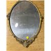 Image 3 : OVAL PICTURE FRAME GILT EDGE CONVEX GLASS