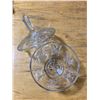 Image 3 : AUSTRIAN PINWHEEL CRYSTAL CANDY DISH WITH LID
