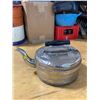 Image 1 : VINTAGE "SAVOY" WATER KETTLE BRASS WITH SILVER COLOR COATING