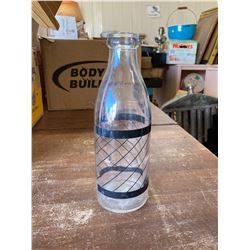 1 PAINTED QUART MILK JUG