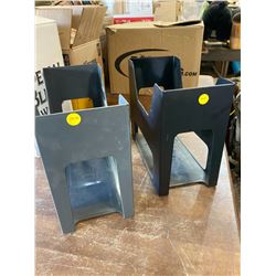 2 DESK ORGANIZER/MAGAZINE HOLDERS