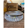 Image 2 : GLASS BOWL WITH SILVER TRIM