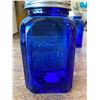 Image 2 : SET OF COBOLT BLUE SALT AND PEPPER SHAKERS